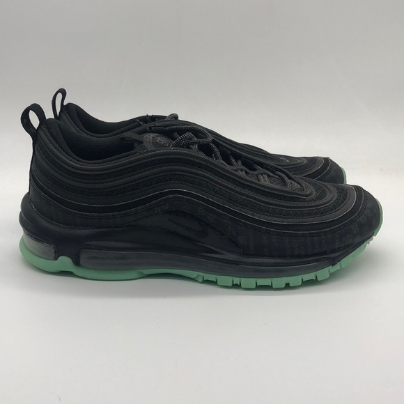 Nike Air Max 97 Matrix 921826-017 Green, Black Good Condition used size mens 7.5 - Picture 2 of 10